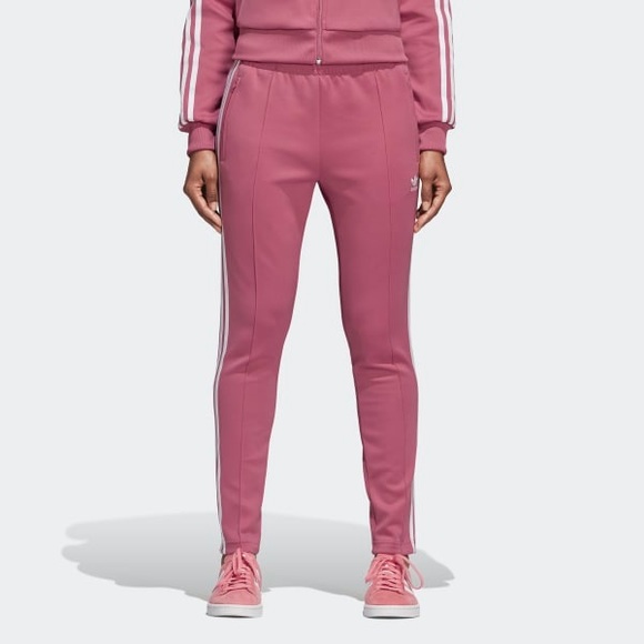 adidas Pants - NWT Adidas Mauve SST Track Pants Joggers